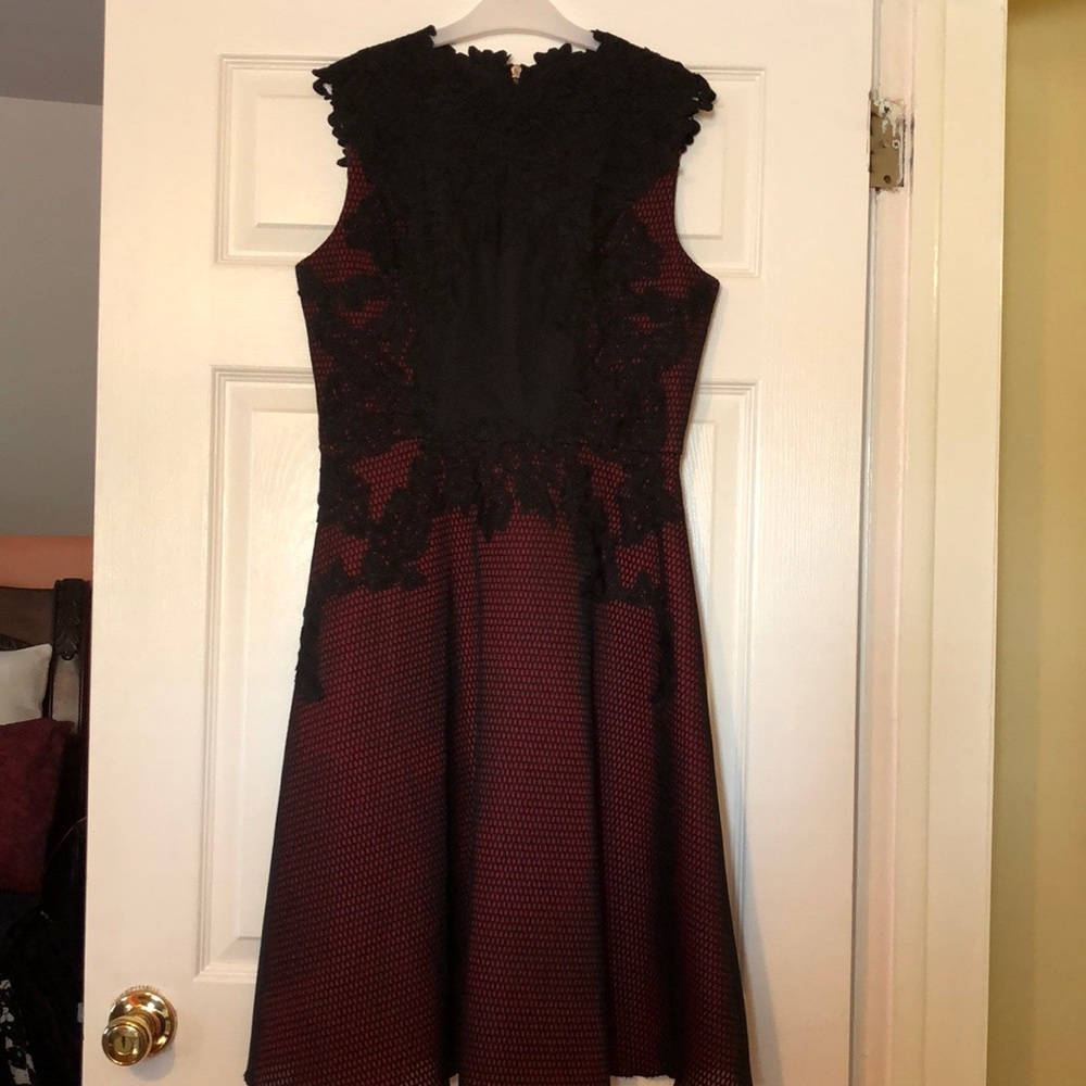 Black and red dress